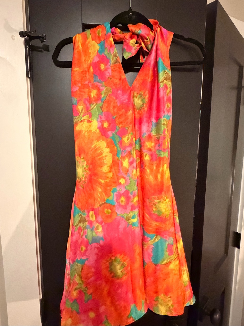 Show Me Your MuMu Jasmine Tie Dress - Picture 4 of 4